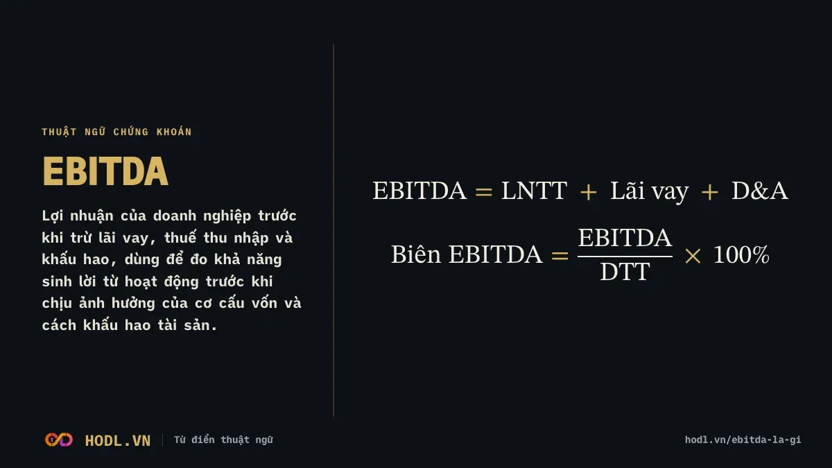 EBITDA là gì, khác lợi nhuận ở đâu