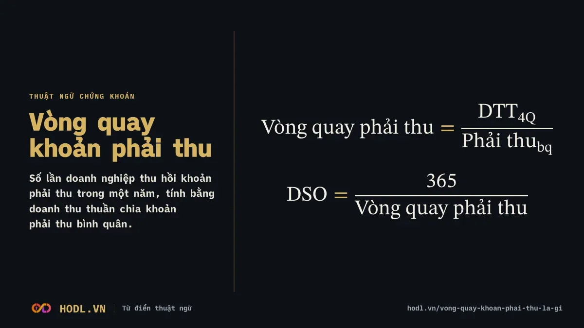 Vòng quay khoản phải thu là gì