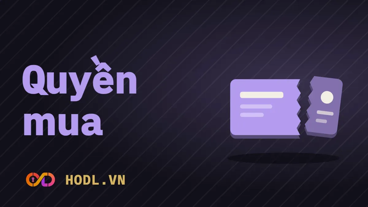 Quyền mua cổ phiếu là gì
