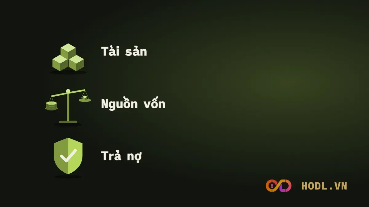 Ba lớp đọc bảng cân đối kế toán: tài sản, nguồn vốn, trả nợ