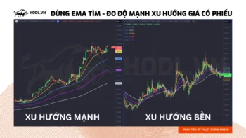 Sử dụng Đường trung bình động TÌM và đo ĐỘ MẠNH xu hướng giá cổ phiếu