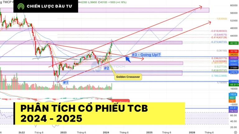 Phân tích giá Cổ phiếu Techcombank (HOSE:TCB) 2024: Vai - Đầu - Vai ngược đã rõ