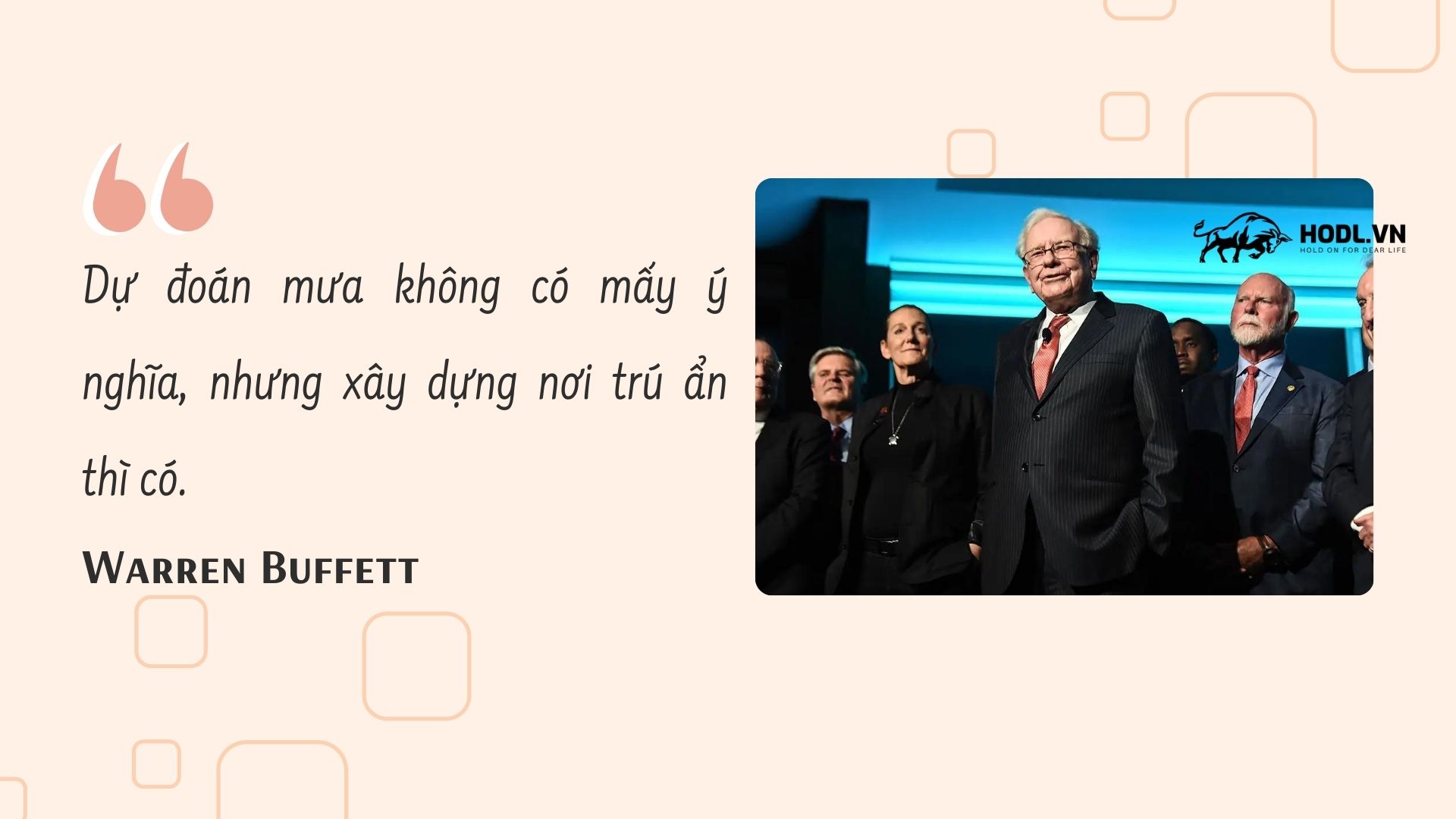 Nguyên tắc hướng về tương lai của Warren Buffett