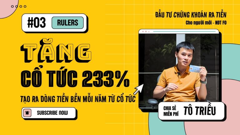 Đầu tư chứng khoán ra tiền #3: Tái đầu tư giúp tăng cổ tức 50% - 233% mỗi năm thế nào?