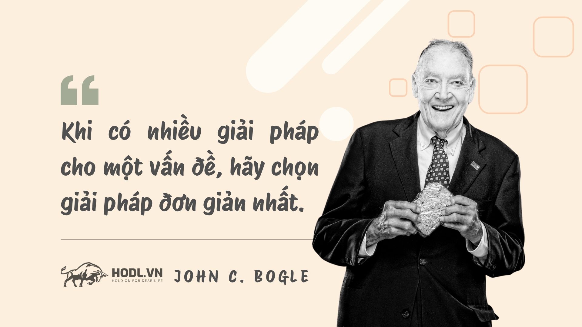 Nguyên tắc đơn giản hoá của John C. Bogle