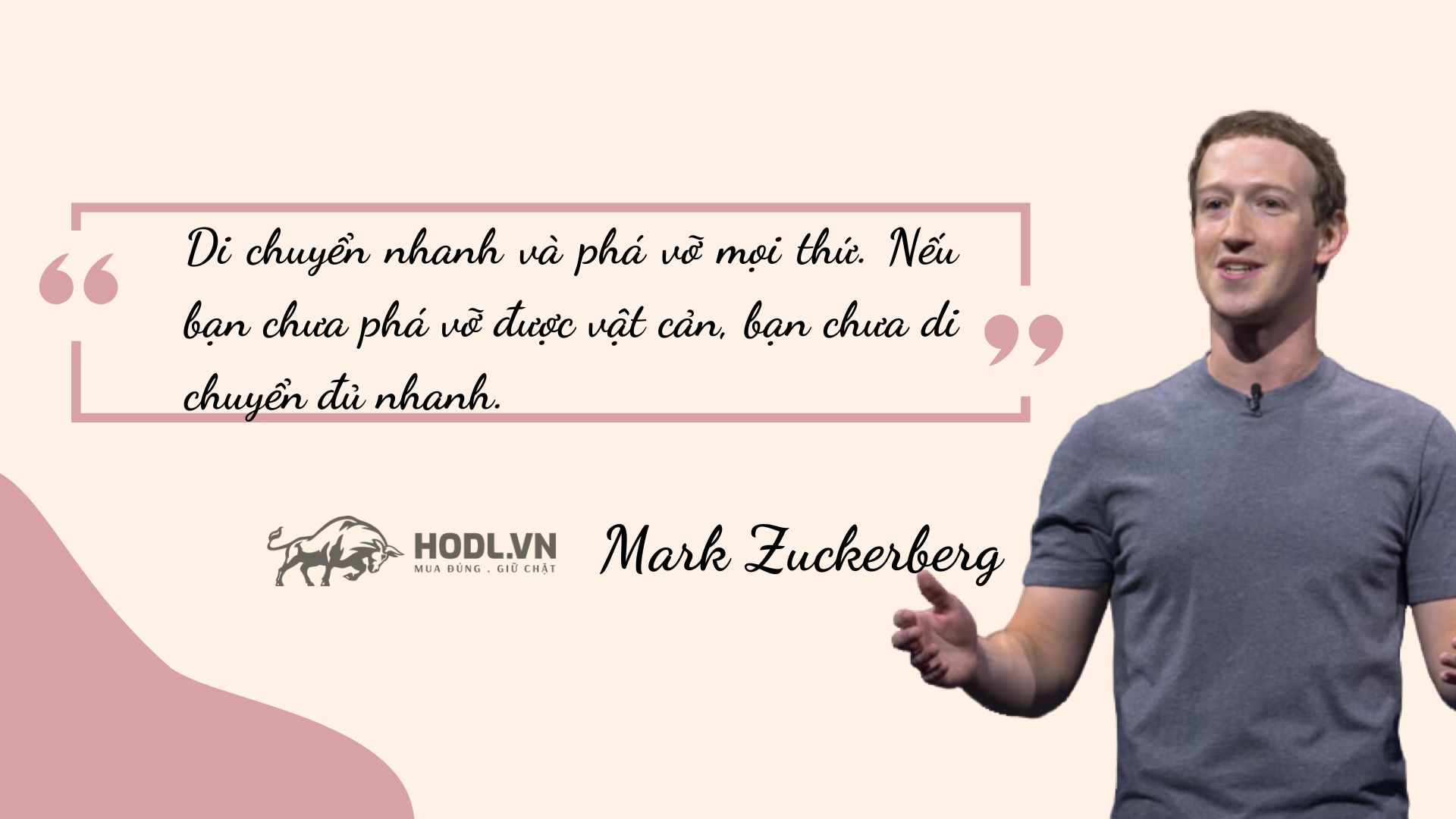 Triết lý di chuyển nhanh của Mark Zuckerberg