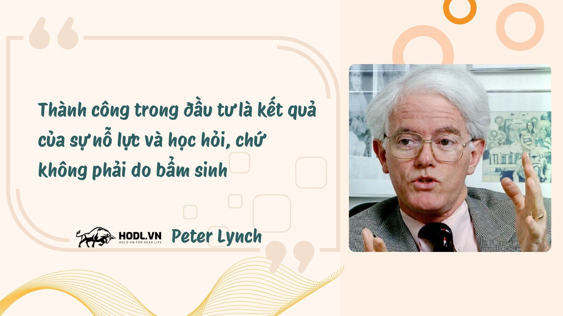 Nguyên tắc luôn học hỏi của Peter Lynch